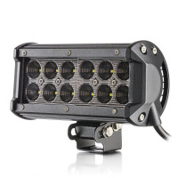 Фара LED Балка Лидер 165x75x55 mm / 36W / 3W*12 / 10-30V / Дальний (D-36W Black)