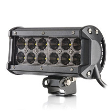 Фара LED Балка Лідер 165x75x55 mm / 36W / 3W * 12 / 10-30V / Далекий (D-36W Black)