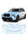 Антигравийная защитная бронепленка по лекалам для BMW X7 G07 facelift 2022- передняя часть авто (капот бампер фары крылья)