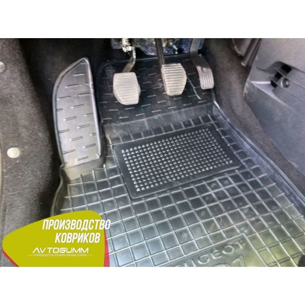 Передні килимки в автомобіль Peugeot 301 2013- (Avto-Gumm)
