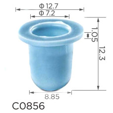 Кліпса Volkswagen, Audi, Fiat, Bmw, Lancia, Porsche (1H0853586, 51131960127, 1H0-853-586, 14075) (C0856)
