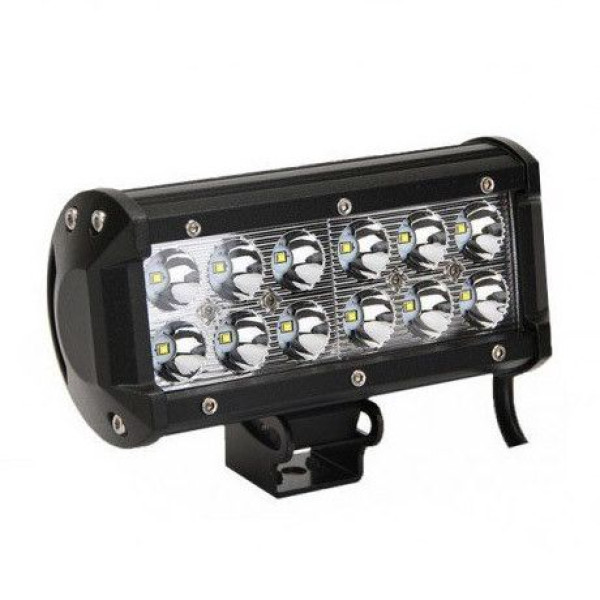 Додаткова LED фара 36W 176x107x73 mm (3W*12) 10-30V / Ближній (2770)