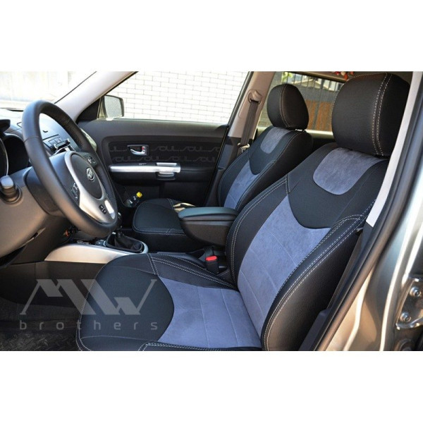 Авточехлы модельные MW Brothers для Kia Soul c 2009