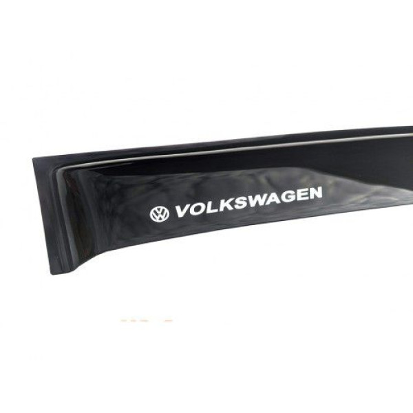 Дефлекторы окон ветровики Volkswagen Т5 / Т6 2003-2015 Скотч 3M Voron Glass