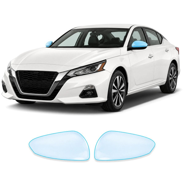 Антигравийная защитная бронепленка по лекалам для Nissan Altima L34 2019- зеркала