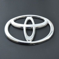 Эмблема для Toyota 158 x 109 мм пластиковая скотч