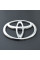 Емблема для Toyota 158 x 109 мм пластикова скотч.