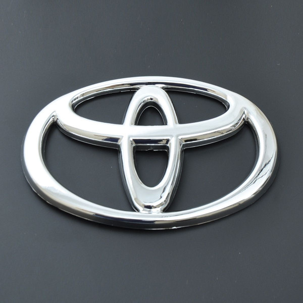 Емблема для Toyota 158 x 109 мм пластикова скотч.