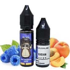 Рідина Самозаміс Flavorlab FL350 Mini 15ml Blue Raspberry Peach Голуба малина персик 