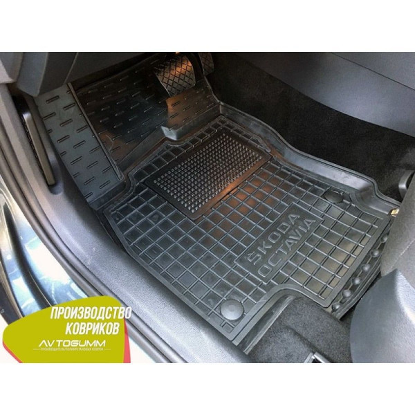 Автомобильные коврики в салон Skoda Octavia A7 2013- Avto-Gumm