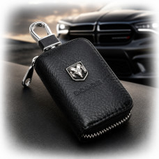 Автомобільна ключниця для ключів з логотипом Dodge (Тіснена кожа)