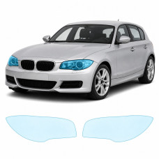 Антигравійна захисна бронеплівка за лекалами для BMW 1 Series F20 2011-2015 - оптика (фари та ПТФ)