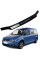 Дефлектор капота мухобойка для Volkswagen Caddy 2004-2010 Voron Glass
