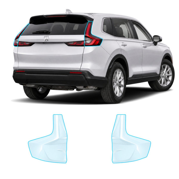 Антигравійна захисна бронеплівка за лекалами для Honda CR-V VI 2023- задні ліхтарі стопи