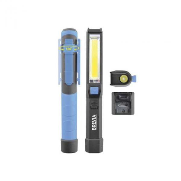 Ліхтар перенесення для СТО Brevia Led 2W COB 150 lm 900mAh (11220)