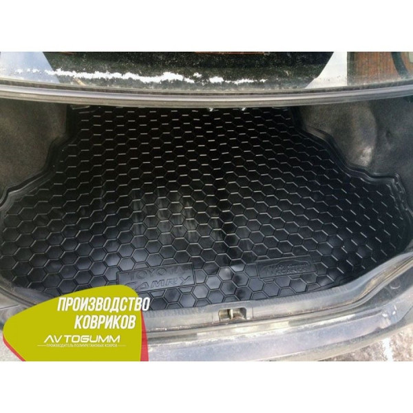 Автомобільний килимок в багажник Toyota Camry 50 2011- (Prestige / Premium) / Гумовий (Avto-Gumm)