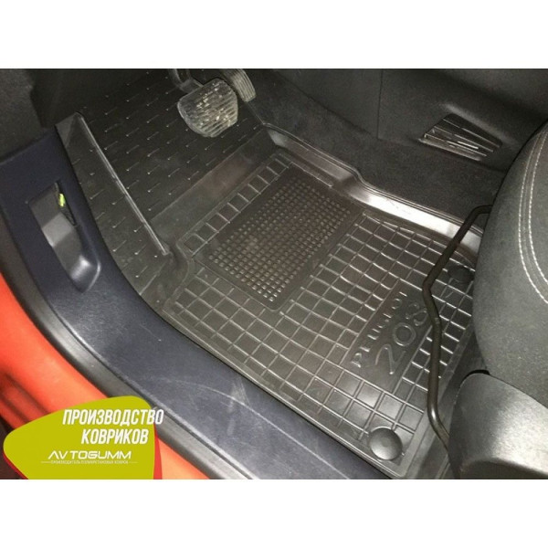 Водительский коврик в салон Peugeot 208 2013- (Avto-Gumm)