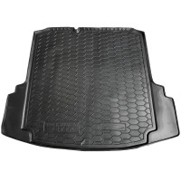 Автомобильный коврик в багажник Volkswagen Jetta 2011- Mid / Резиновый (Avto-Gumm)