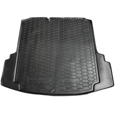 Автомобільний килимок в багажник Volkswagen Jetta 2011 - Mid / Гумовий (Avto-Gumm)