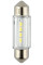 LED автолампа Brevia Spower 12/24V T11 36мм C5W (C10W) 4x12835SMD 180Lm 6000K CANbus T11x36MM 2 шт (10214X2)