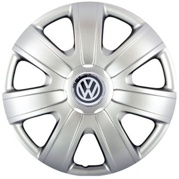 Колпак колеса с эмблемой SKS224 Volkswagen R14 серый с логотипом на выбор 4 шт
