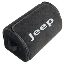 Організатор в багажник для JEEP з логотипом Чорний