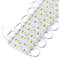 Cветодиодный модуль 12V COB 3 (5050) 75x12 мм Белый свет 1 шт