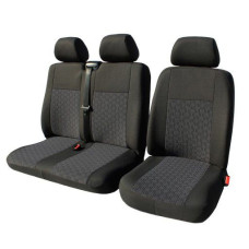 Модельні чохли 2+1 для Opel Vivaro, Nissan Primastar Renault Traffic Чорні
