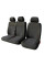 Чехлы модельные 2+1 для Opel Vivaro Nissan Primastar Renault Traffic Черные