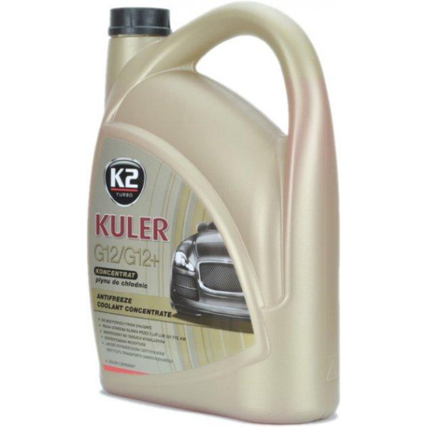Антифриз концентрат K2 Kuler Long Life -80 Красный G12 / G12+ 5 л (T215C) (K20266)