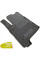 Водительский коврик в салон Opel Meriva A 2002-2009 (Avto-Gumm)