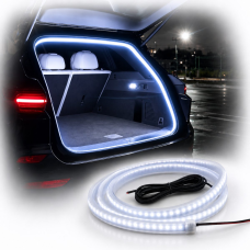 LED Підсвічування багажника DC 12V 4 метри 504 діода Бічне Синє світло 1 шт