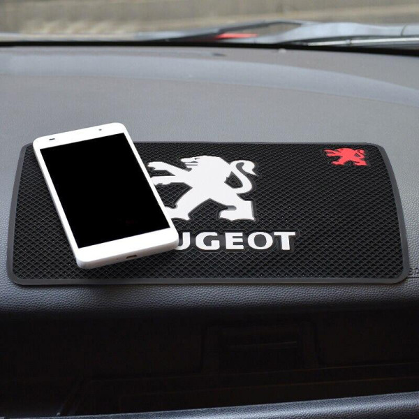 Антиковзний килимок торпеди з логотипом Peugeot