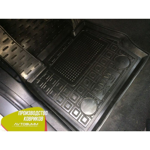 Передні килимки в автомобіль BMW X3 (F25) 2010- (Avto-Gumm)