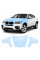 Антигравийная защитная бронепленка по лекалам для BMW X6 E71 2008-2014 - капот и передние крылья