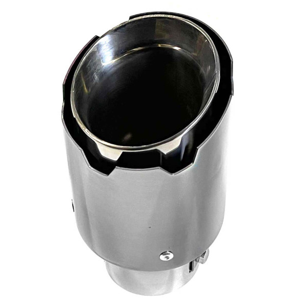 Насадка на глушитель Vitol 153x64x89 мм Хром (НГ-1128)