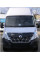 Дефлектор капота мухобойка для Renault Master 2014-2020 Евро Крепление (Vip Tuning)