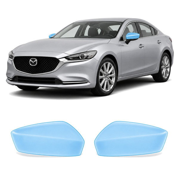 Антигравийная защитная бронепленка по лекалам для Mazda Mazda6 GL facelift 2018- зеркала