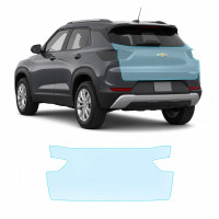 Антигравійна захисна бронеплівка за лекалами для Chevrolet Trailblazer I 2021- зона кришки багажника