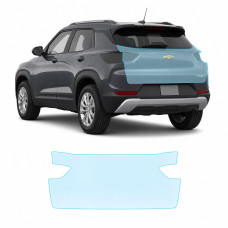 Антигравийная защитная бронепленка по лекалам для Chevrolet Trailblazer I 2021- зона крышки багажника