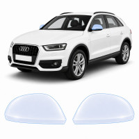 Антигравийная защитная бронепленка по лекалам для Audi Q3 8U 2011-2018 - зеркала