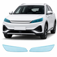Антигравійна захисна бронеплівка за лекалами для BYD Atto 3 (Yuan Plus) I facelift 2025- оптика (фари та ПТФ)
