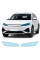 Антигравийная защитная бронепленка по лекалам для BYD Atto 3 (Yuan Plus) I facelift 2025- оптика (фары и ПТФ)