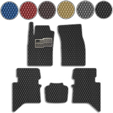 Коврики в салон EVA для Toyota Hilux 2004-2015 с подпятником 5 шт
