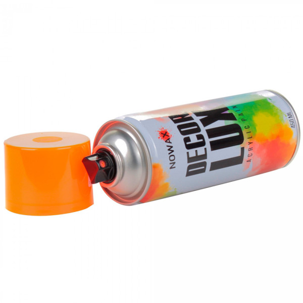 Флуоресцентна фарба Nowax Спрей 450 мл Помаранчева (orange) NX48047