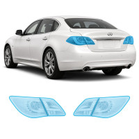 Антигравійна захисна бронеплівка за лекалами для Infiniti Q70 Y51 2014-2019 - задні ліхтарі стопи