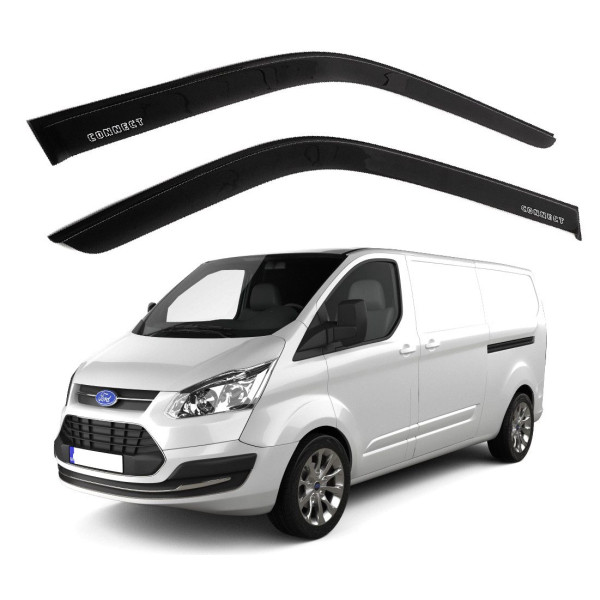 Дефлектори вікон вітровики для Ford Custom 2014- Скотч 3M Voron Glass