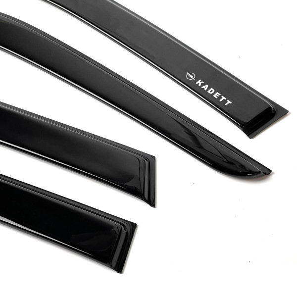 Дефлекторы окон ветровики Opel Kadett E Седан 1984-1993 Voron Glass
