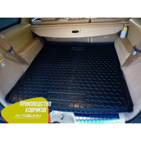 Автомобильный коврик в багажник Mercedes GL X164 2006- Резино - пластик