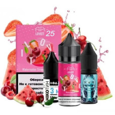 Жидкость Самозамес Flavorlab Love IT 30ml 25мг Watermelon Strawberry Cherry Арбуз Клубника Вишня